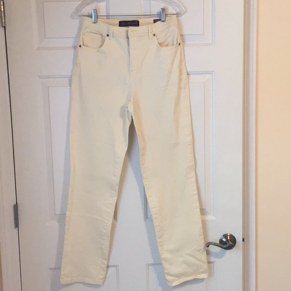 light yellow jeans